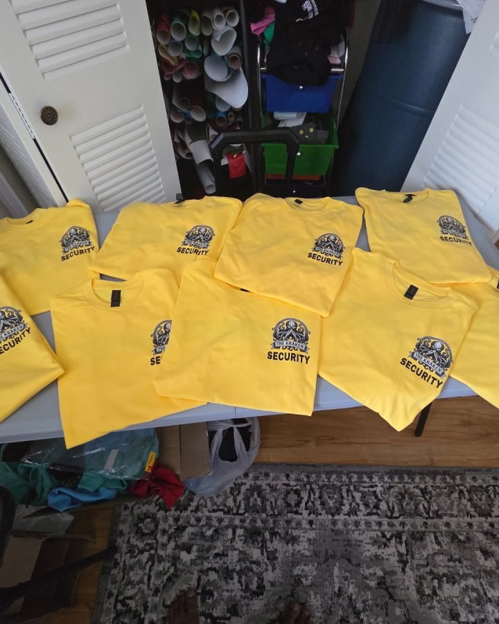 The Kraken Security: Bulk order of staff T-shirts